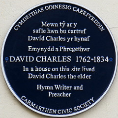David Charles Plaque