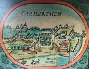Color version of Carmarthen Civic Society Logo